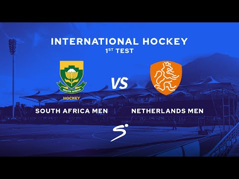 SA Men vs Netherlands Men | International Hockey | 1st Test Match