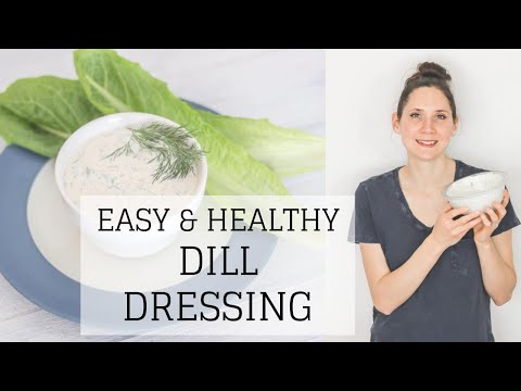 Dill Dressing Recipe | EASY AND HEALTHY | Bumblebee Apothecary