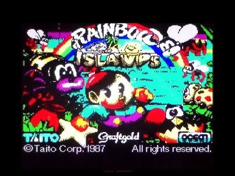 Rainbow Islands - ZX Spectrum Vs Commodore 64