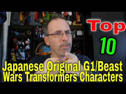 GotBot Counts Down: Top 10 Japanese Original G1/Beast Wars Transformers Characters