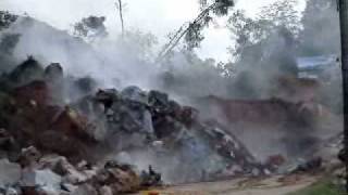 preview picture of video 'Detonação de Rochas em Deslizamento'
