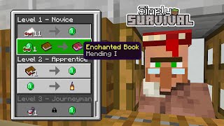 How To Get A 1 Emerald Trade Villager in 1.20+ (Any Enchantment) MCPE,PS,XBOX,Windows,Switch