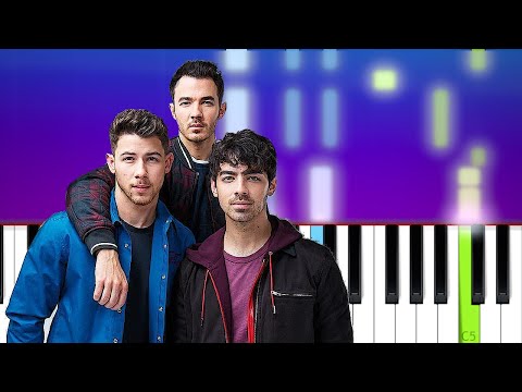 Jonas Brothers - Burnin' Up (Piano Tutorial)