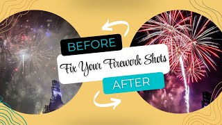 🎆 How to PHOTOGRAPH FIREWORKS Like a PRO (Even While Traveling!) ✨
