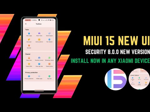 Install MIUI 15 Security App in any Xiaomi Device | New UI & Features?