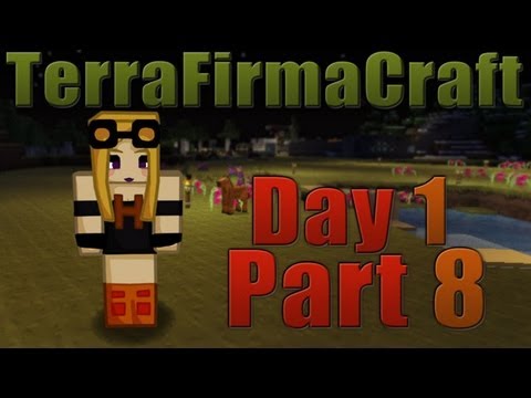 HonneyPlay's SMP TerraFirmaCraft - Day 1 - Part 8