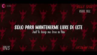 Billy Idol - Catch My Fall - HQ - 1983 - TRADUCIDA ESPAÑOL (Lyrics)