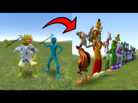 TERRIFYING SECURITY BREACH NPCS! - Garry's mod Sandbox