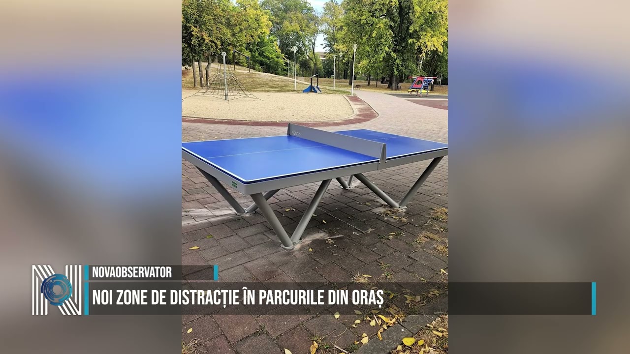 Noi zone de distracție în parcurile din oraș