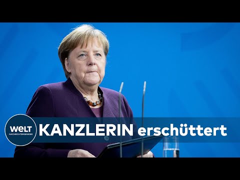 BLUTTAT IN HANAU: Kanzlerin Merkel -  Rassismus ist ein Gift in der Gesellschaft