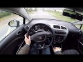 Seat Leon II 1 6 TDI 2012 POV Drive