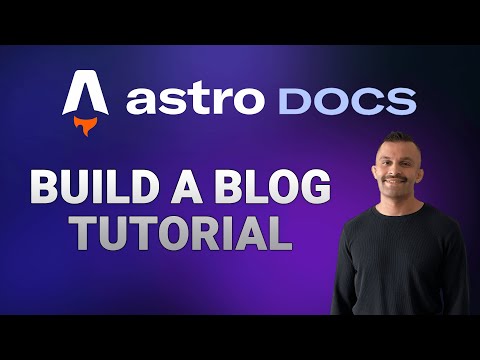 New To Astro - Walkthrough Astro Docs 'Build a Blog' Tutorial With Me