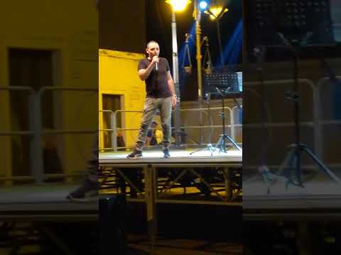 Enea canta mango monnalisa live castel di iudica