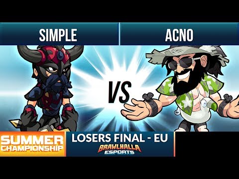 simpLe vs Acno - Losers Final - Summer Championship 2019 1v1 EU