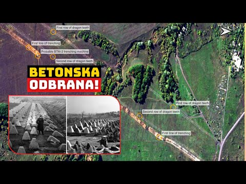 "ZMAJEVI ZUBI" ČUVAJU RUSE! Betonska konstrukcija oko Marijupolja, evo kako funkcioniše (FOTO)