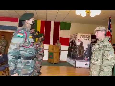 4/5 GR (Gorkha Unit) wins Gold Medal in the recently concluded Cambrian Patrol competition in the UK