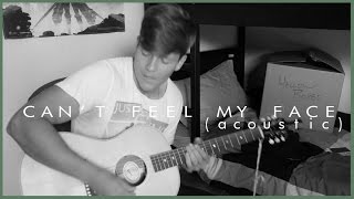The Weeknd - I Can't Feel My Face (Music Video Cover) - Tyler Ward LIVE Acoustic Remix