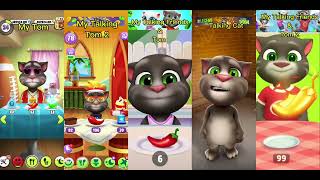 Talking Tom Cat, My Talking Tom, My Talking Tom 2, My Talking Tom Friends Tom &Friends 2 Eat a Chili