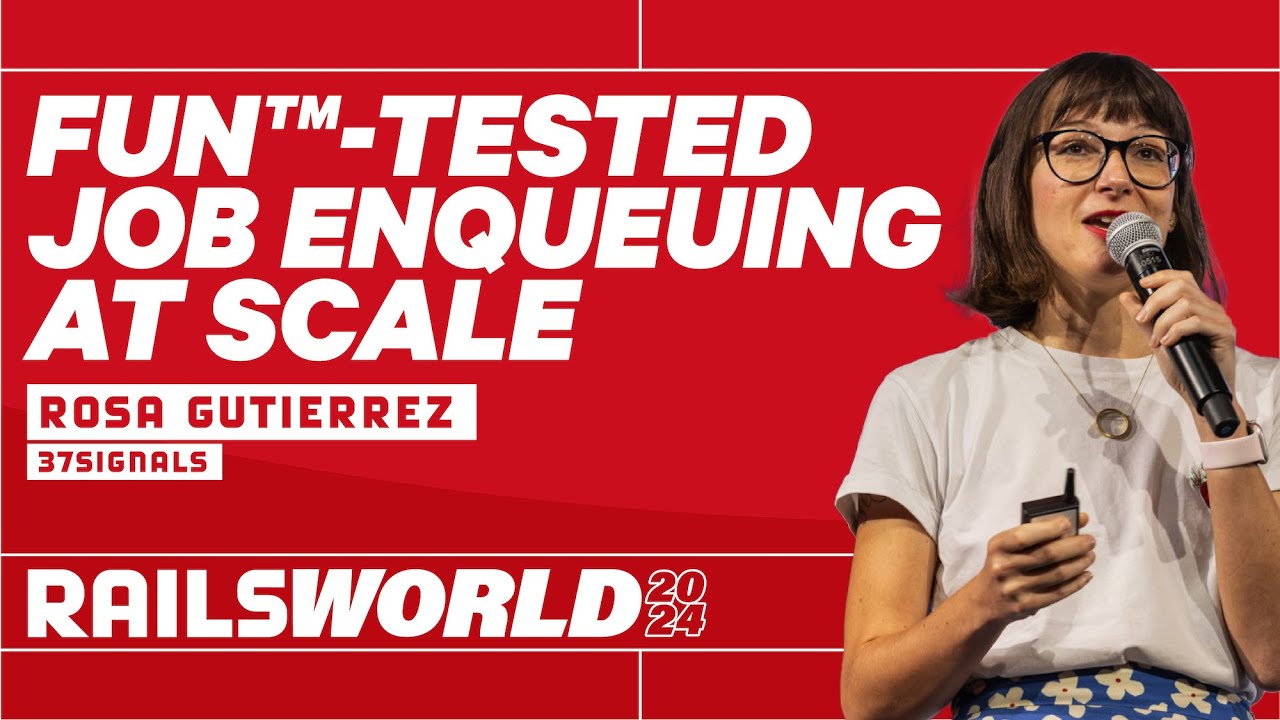 Rosa Gutiérrez - Solid Queue internals, externals and all the things in between - Rails World 2024