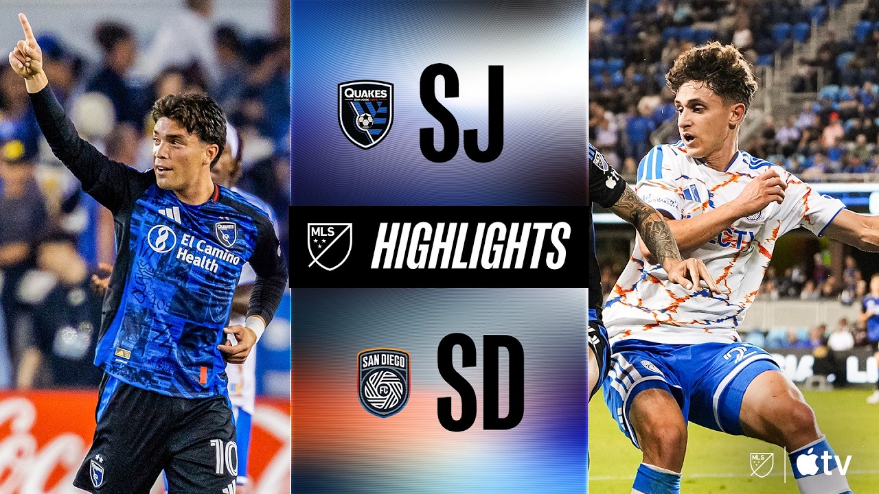 San Jose Earthquakes vs San Diego Highlights