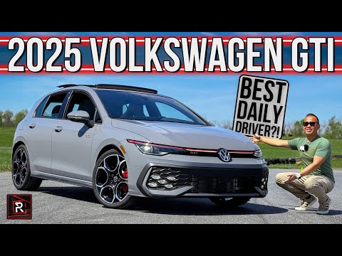 The 2025 Volkswagen GTI Is An Enthusiastic Hot Hatch That Works On Both The Street & Track