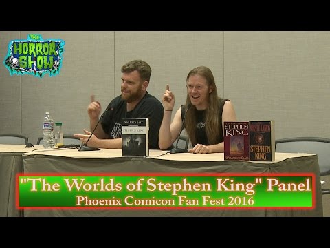 "The Worlds of Stephen King" Panel - Phoenix Comicon Fan Fest 2016 - The Horror Show