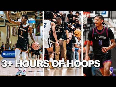 3 HOURS of the BEST Highschool Basektball games to fall asleep to