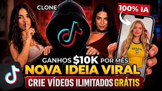 🤯 IA GRÁTIS Faz Vídeos PROFISSIONAIS em Minutos (Sem Pagar Nada!)