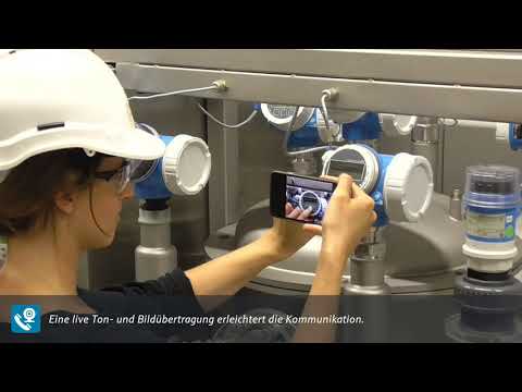 Visual Support für Inbetriebnahme und Support