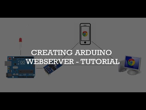 Creating Arduino Web server and controlling things via WiFi - Step by Step Tutorial