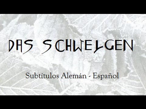 Lacrimosa - Das Schweigen (Subtítulos Alemán - Español)