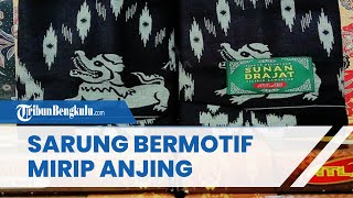 Viral Sarung Atlas Mirip Gambar Anjing, Ternyata Cuman Hoaks dan Ini Arti Gambar Sebenarnya