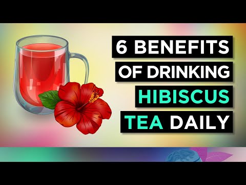 6 Amazing BENEFITS of HIBISCUS TEA (Daily)