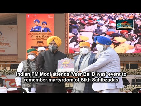 Indian PM Modi attends 'Veer Bal Diwas' event to remember martyrdom of Sikh Sahibzadas