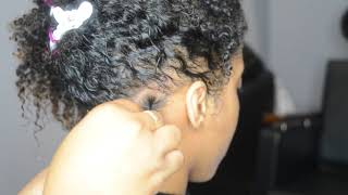 Starting Locs | Comb Coils | Loose Curl Pattern