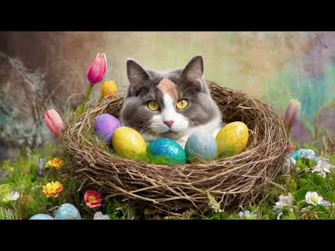 Easter Bunnies & Animals - Calm Relaxing Jazz Background Music for Work, Study or Deep Focus