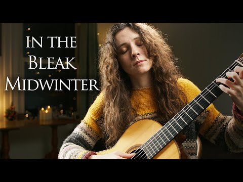 In the Bleak Midwinter on guitar