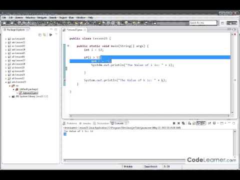 Mastering Java Programmingsection 23 Variable Scope And Lifetime