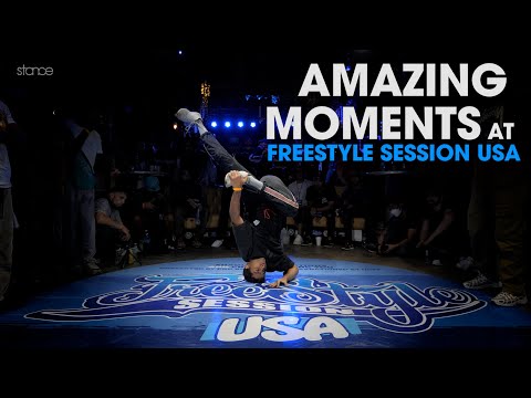 Amazing Moments at FREESTYLE SESSION USA 1v1 - 2021 // stance