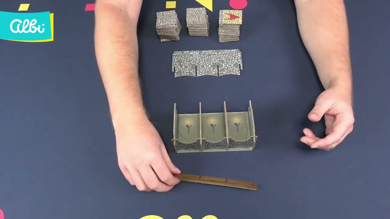 Albi - Karak: Montáž veže - návod v češtine