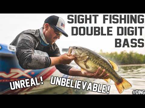 The BIGGEST Bass I’ve EVER Caught While Sight Fishing