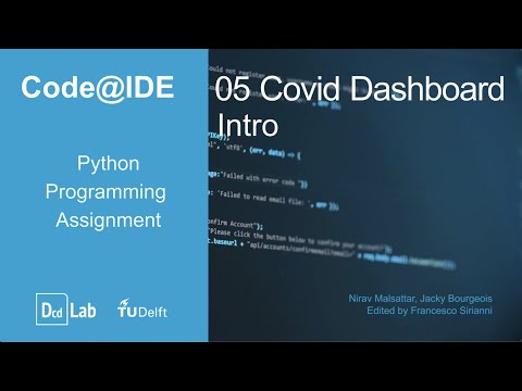 Codeide Python Programming Assignment 5 Covid Dashboard Intro