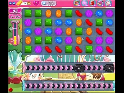 Candy Crush Saga level 585 - no boosters used!