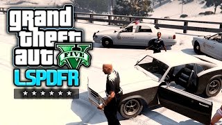 GTA 5 LSPDFR - Brutaler Stau mit überraschenden Ende (Polizei Mod)