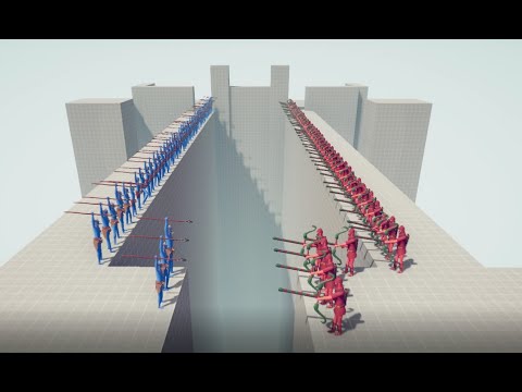 50x ARCHERS vs 50x ARCHERS TOURNAMENT | TABS | - Totally Accurate Battle Simulator
