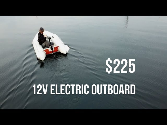 Testing our Cheap Electric Outboard for the First Time! | ⛵ Sailing Britaly ⛵