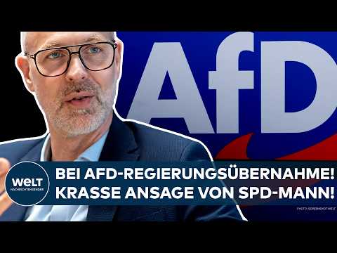 DEUTSCHLAND: AfD-Regierungsübernahme? Krasse Ansage von SPD-Mann Fiedler lässt aufhorchen!