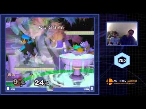 Melee @ TJ's #13: Singles Grand Finals - ARMY (Ice Climbers) vs Hulka (Luigi)