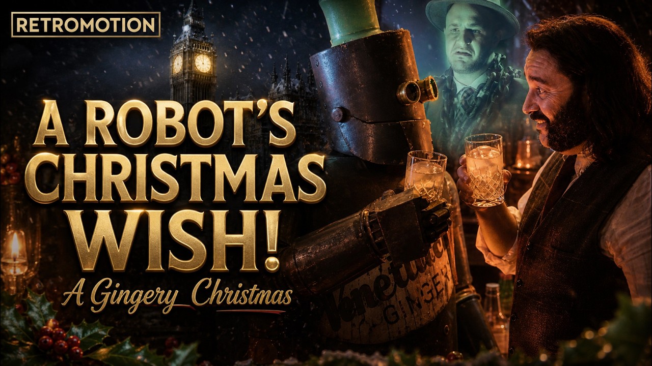 A Robot, a Ghost, and a Bottle of Ginger Ale | A Gingery Christmas