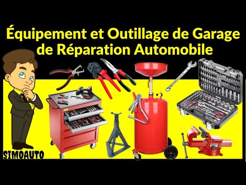 , title : 'Les outils de travail et les équipement de garage de réparation automobile'